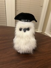 Ty Beanie Baby “Class Of 2004” Graduation Cap Owl Plush 6.5” With Tag Protector