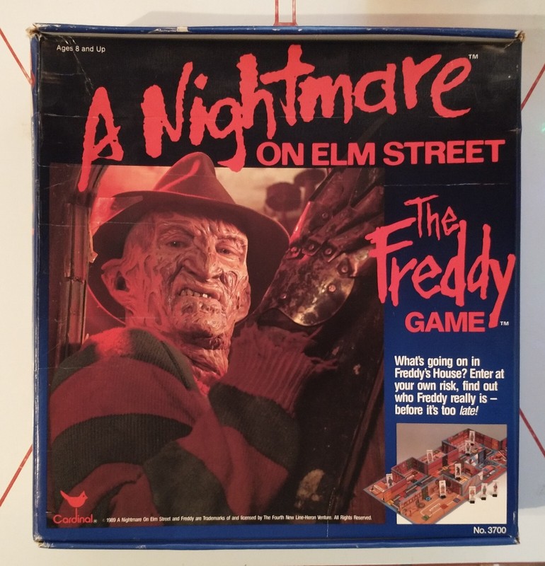 Slasher Horror Movie Film based Board Game, The Freddy Game  Brand New Open Box 