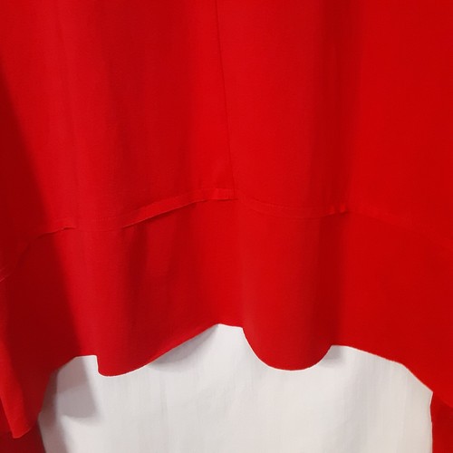 SO Juniors Athleisure Medium Swift Red Long Sleeve Long Cuff Top - Picture 5 of 6