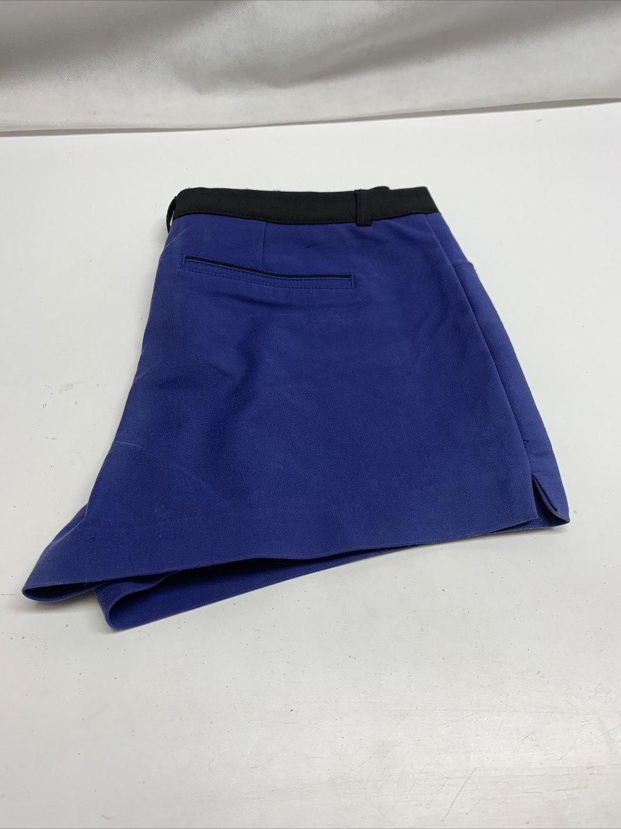 XXI Women's Shorts Stretch Back Zip Indigo Short Shorts Size