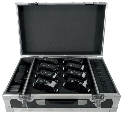 Rockville MINI RF1 V2 CHARGE PACKAGE (8) Battery DJ PAR Lights+Case+RF Remotes - Picture 5 of 12