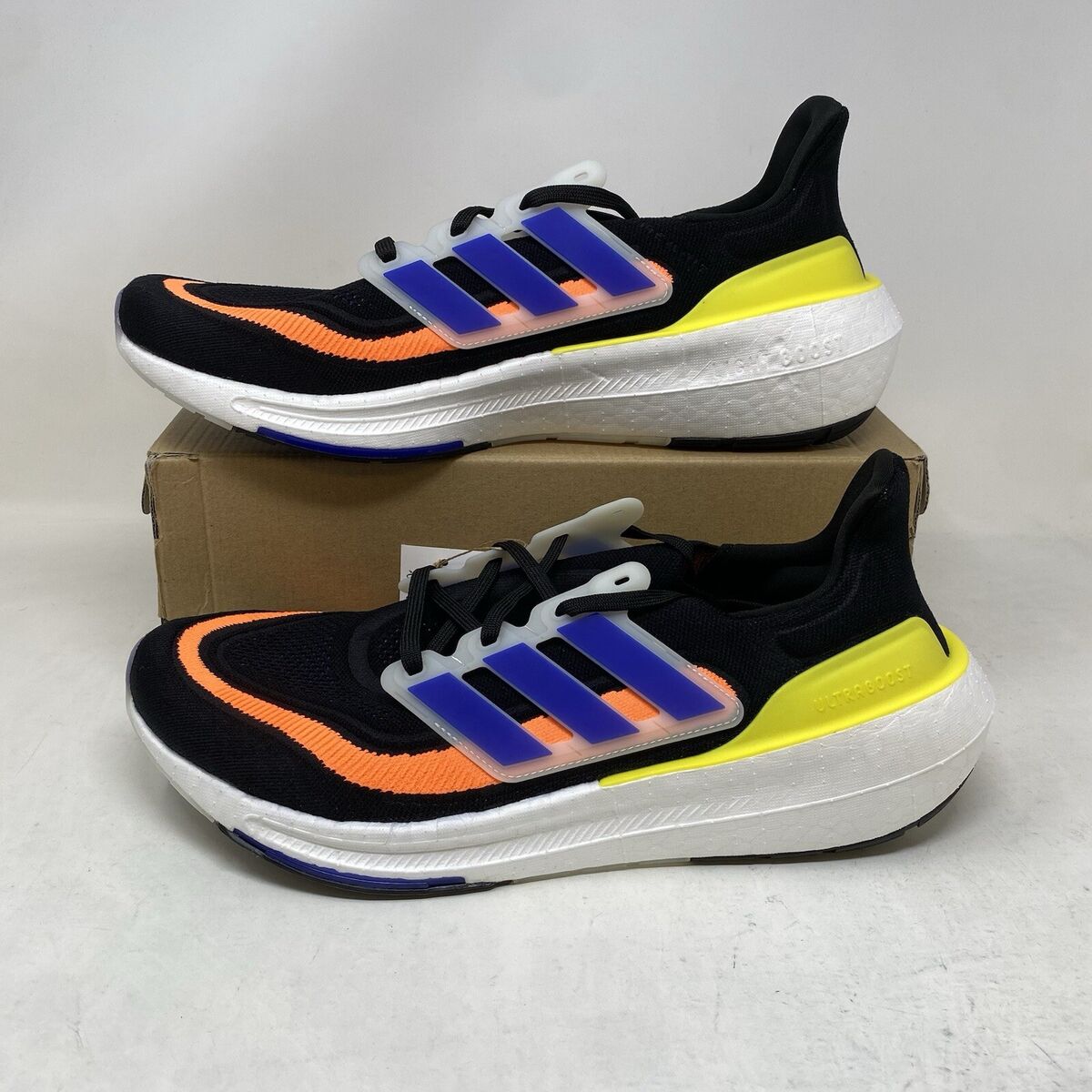 Men's Adidas Ultra Boost Light Black Running Athletic Shoes Men's Adidas Ultra Boost Light Black Running Athletic Shoes