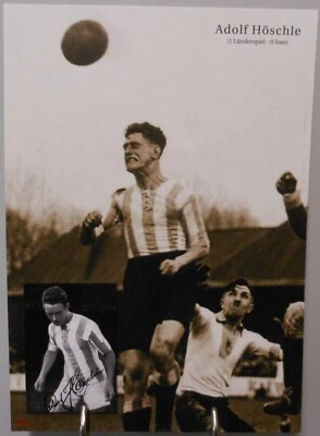 Adolf Höschle Nationalspieler Deutschland Fan Card 21x15 cm Stuttgart u.a FPG327 - Bild 1 von 2