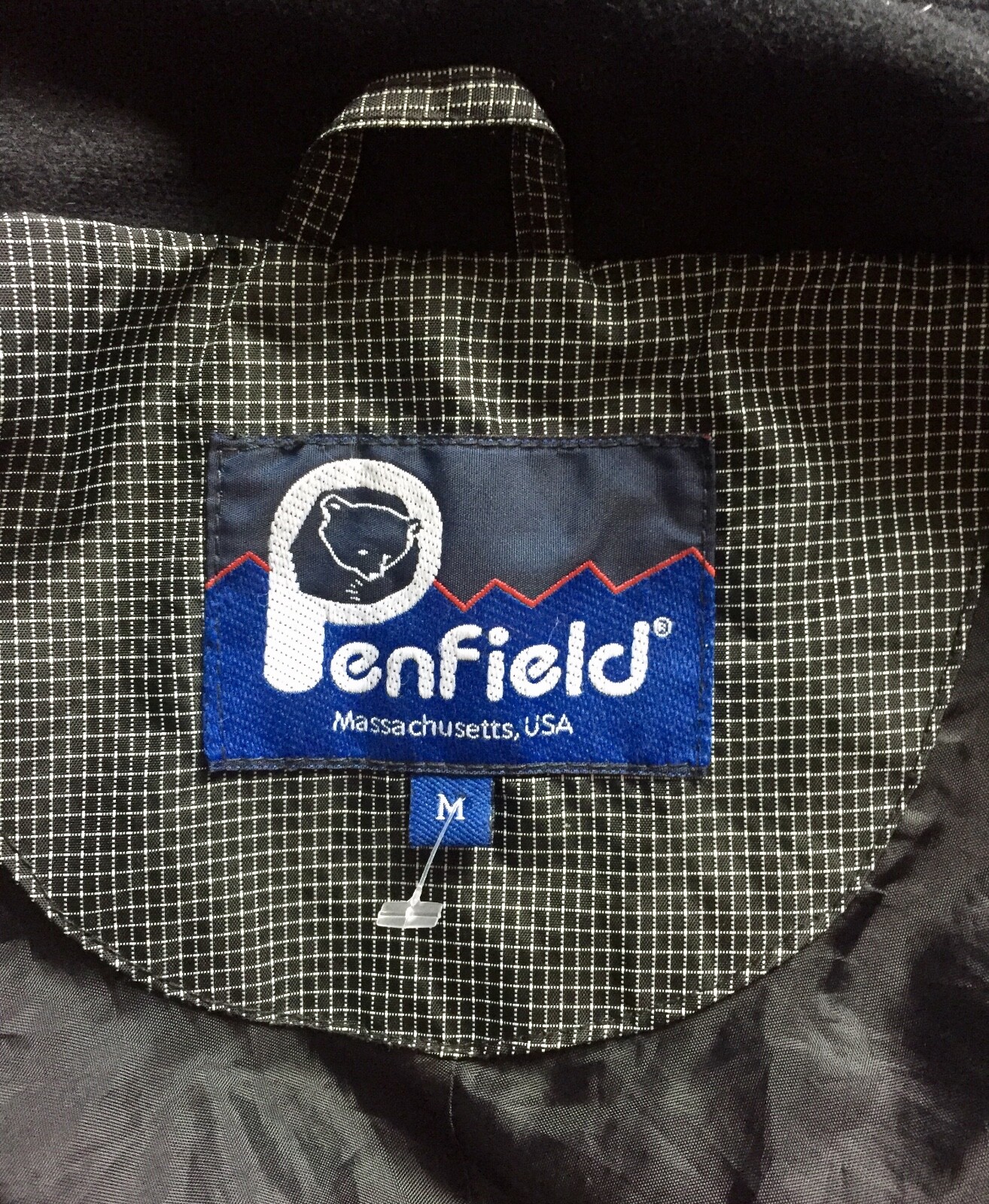 NEW Mens Penfield grey zip up lightweight mesh windbreaker jacket