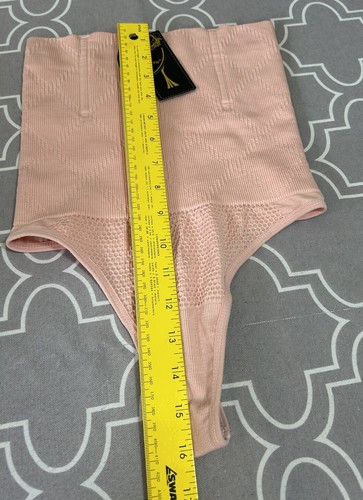 Shaper Queen High Waist Shapewear Tummy Control Body Shaper G String Girdle MED - Picture 4 of 6