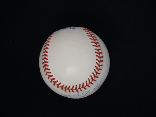 RON SANTO SIGNED OFFICIAL NATIONAL LEAGUE BASEBALL WITH JSA COA - Picture 5 of 7