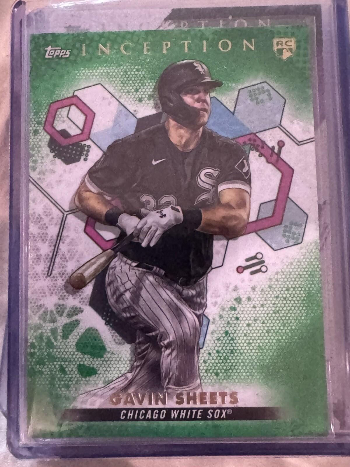 2022 Topps Inception #58 Gavin Sheets GREEN