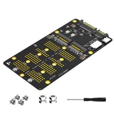 Efficient M.2 NGFF NVMe SSDs to SATAs and SFF 8611 8612 Computer Adapter