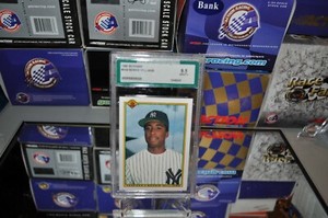 1990 Bowman #439 Bernie Williams RC MINT 9.5 Advanced Grading