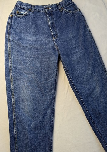 Vintage 80s Lee Brand High-Waisted Denim Jeans - Picture 3 of 22