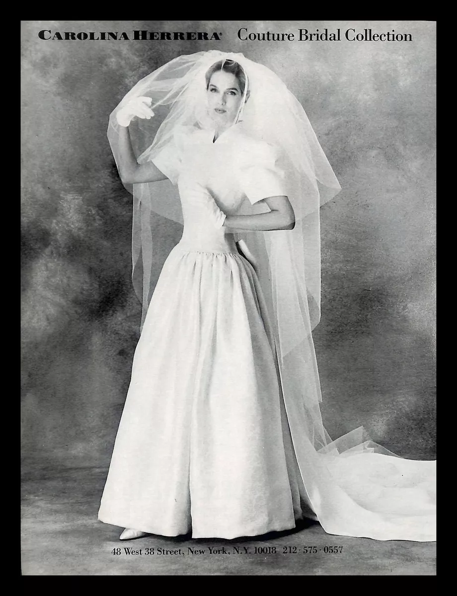 Carolina herrera deals used wedding dress