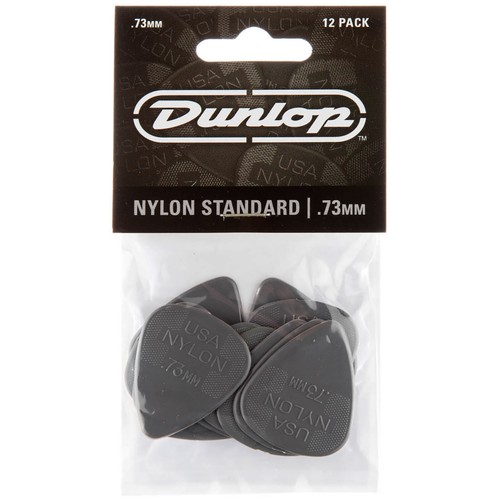 Dunlop 44P73 Nylon Standard Guitar Picks, .73mm, 12-Pack - Picture 1 of 4