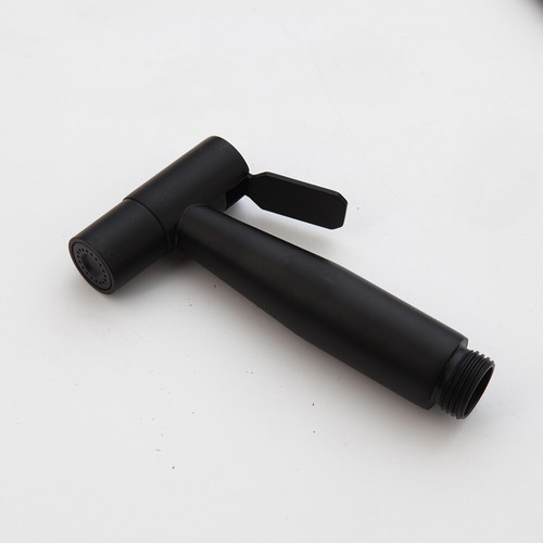 Handheld Bidet Sprayer Black Shower Head Water Faucet Toilet Spray G1/2 Bathroom - Picture 16 of 76