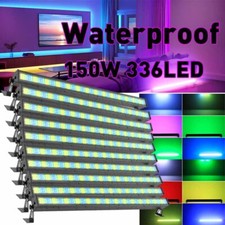 336 LED RGB Waterproof Wall Wash Light Bar DMX Stage DJ Disco Party Club Light