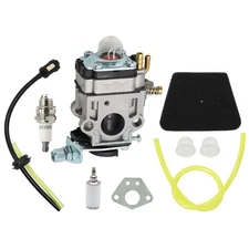 Carburetor w/ Air Filter For Husqvarna 145BT WYK74 For Kawasaki TE45DX Blower