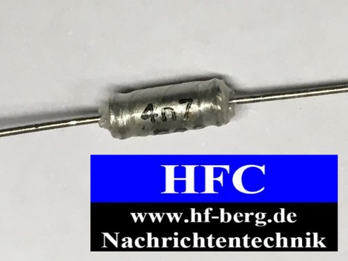 10 Stück Philips Folien-Kondensatoren 4700 pF (4,7 nF) / 63 V axial (M0518) - Picture 5 of 7