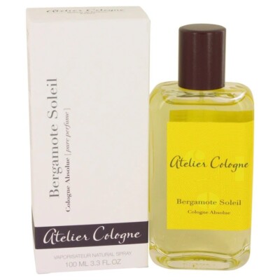 Atelier Cologne Bergamote Soleil Cologne Absolue Pure Perfume 3.3 oz SEALED 