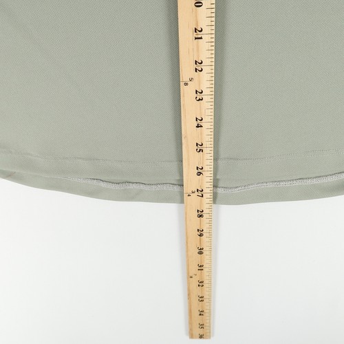 DESO Pullover Hoodie Thumb Holes Long Sleeve Zip Pocket Lightweight Sage Green L - Picture 6 of 9