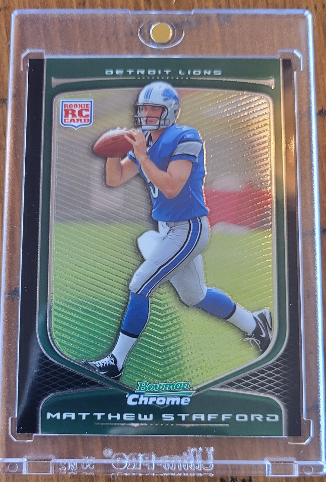 2009 Bowman Chrome Matthew Stafford Refractor  Rookie