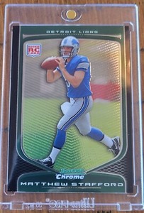 2009 Bowman Chrome Matthew Stafford Refractor  Rookie