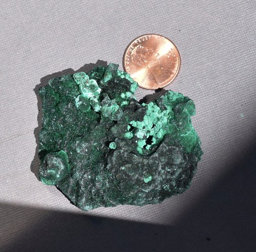 Fibrous Malachite Specimen Natural Crystallized Congo Kinshasa - Picture 3 of 9