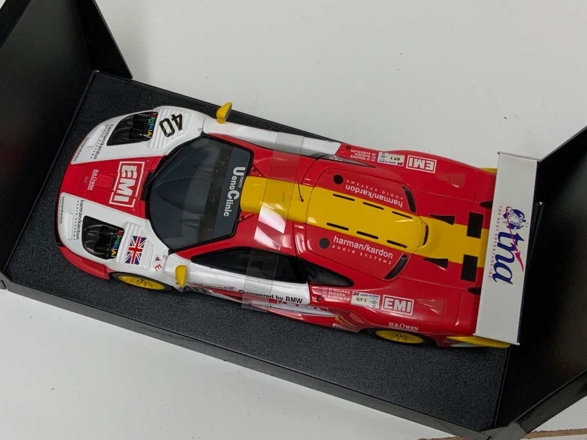 【作成未完品】McLaren F1 GTR 1/24 Renaissance Kyosho 1/64 Mclaren F1 GTR collection No.24 Gulf Racing LM