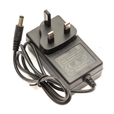 12v Battery Charger 12 Volt 1A UK Electric Ride On Toy Car Fits