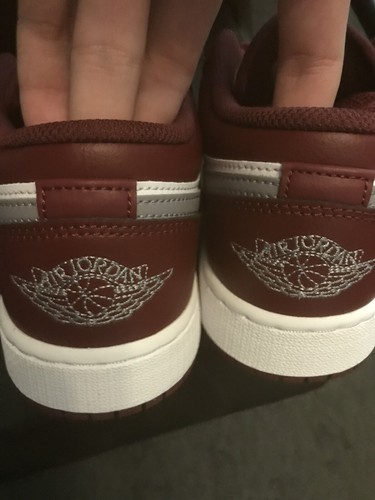 Air Jordan 1 Low Cherry Red Cement Grey 36,5 Us4.5 - Bild 3 von 5