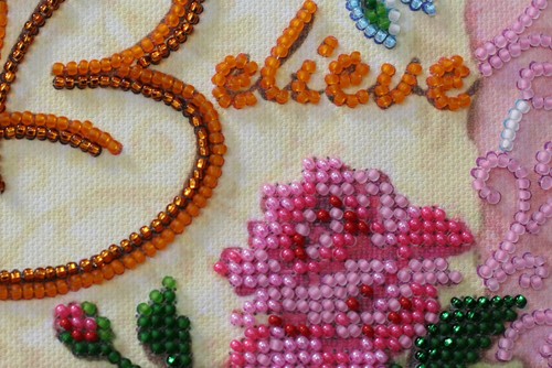 Hágalo usted mismo Kit de bordado de cuentas "Believe" 5.9"x5.9" / 15.0x15.0 cm, Abris Art - Imagen 5 de 7