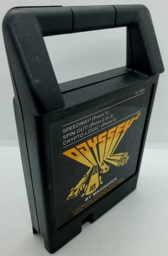 Speedway! Spin-out! Crypto-Logic! (Magnavox Odyssey 2, 1980) Authentic! Tested! - Picture 7 of 15