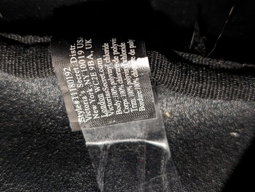 Victoria Secret Pink and Black Floral Tote Bag - Picture 9 of 10