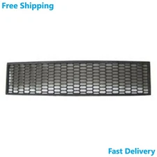 Front Bumper Center Grille Matte-Black Plastic Fits BMW 5-Series 11-16 BM1036131