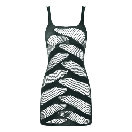 UK Womens Long Sleeve Swimsuit Midi Dress Clubwear Glossy Transparent Sexy Slim - Picture 37 of 38