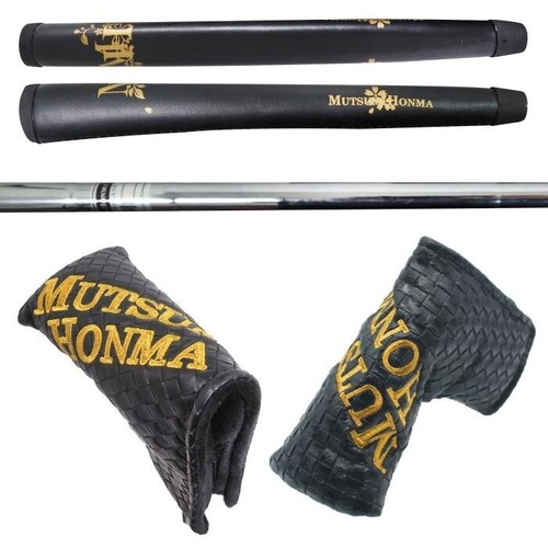 Mutsumi Honma Golf Gold MH282M Edición Limitada Putter Mazo Tipo Derecha 33"/34" IP - Imagen 16 de 17