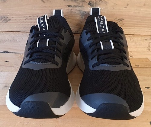 Under Armour Charged Aurora Trainers UK6/US8.5/EU40 3022619-001 Black/White - Picture 2 of 12
