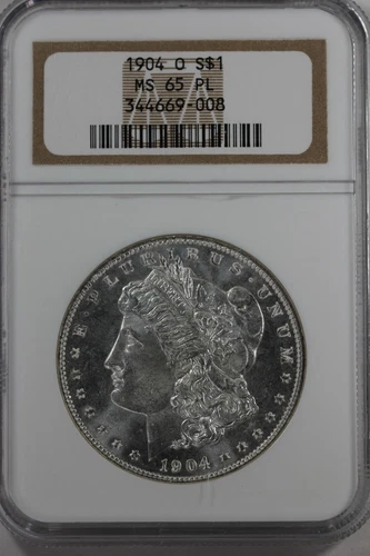 1904-O  1.00 NGC MS65PL   Morgan Silver Dollar,Miss Liberty Head Dollar,$1