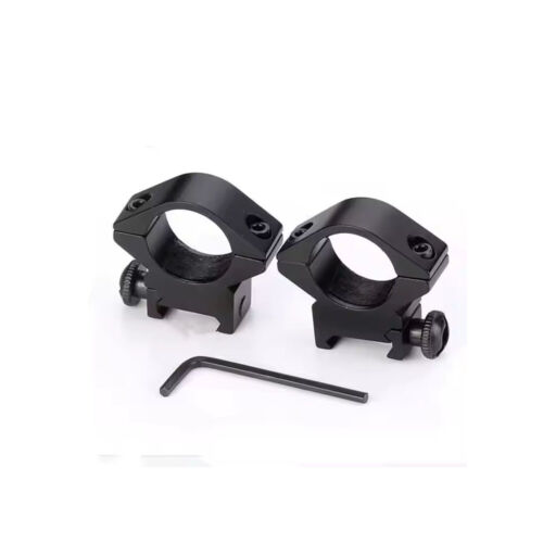 Low Profile 25.4mm Scope Rings for 20mm Picatinny Rail/11mm Dovetail Rail Mount - Picture 9 of 16