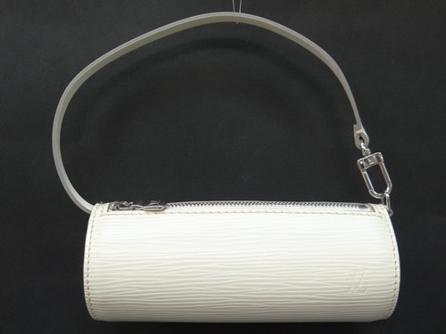 LOUIS VUITTON Epi Soufflot Hand Bag Vanilla w/Mini Pouch Leather 74210626200 2 - 第 16/24 張圖片