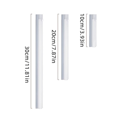 LED PIR Motion Sensor Strip Light USB Rechargeable Dimmable Magnetic CabinetLamp - Picture 12 of 16