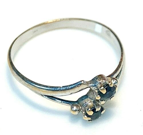 WUNDERSCHÖNER 18 KARAT GOLD RING - SAPHIRE 0,10 KARAT - 1,20 g - Bild 2 von 4