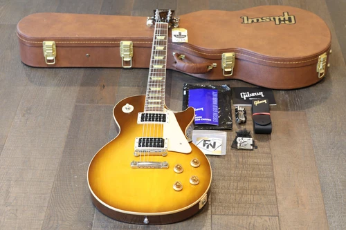 One-Piece Back! 2000 Gibson 1960 Les Paul Classic Reissue Honey Burst + OHSC