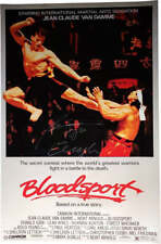 Bolo Yeung Autographed Bloodsport 24x36 Poster w Chong Li Exact Proof Bolo Yeung Autographed Bloodsport 24x36 Poster w Chong Li Exact Proof