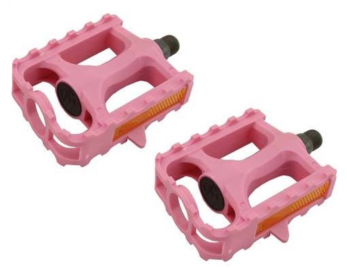 ALTA Bicycle Pedals 1/2 inch For 1 Piece Crank BMX Kids Cruiser Electric Bikes - Picture 9 of 9