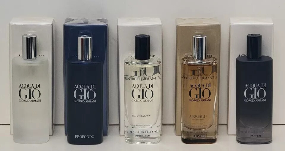 Acqua Di Gio Eau De Toilette Spray By Giorgio Armani - 0.5 oz Acqua Di Gio Eau De Toilette Spray By Giorgio Armani - 0.5 oz