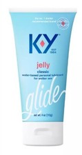 KY Jelly Classic Personal Water Based Lubricant, 4 oz.