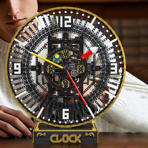 Mould King 10160 Mechanical Clock Building Block Toy Creative Collectibles DIY - Picture 3 of 8