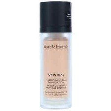 BAREMINERALS ORIGINAL LIQUID MINERAL FOUNDATION SPF 20: FAIR IVORY 02 EXP 23 AU