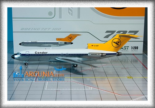 JC Wings 1:200 - Gemini Jets 1:200 Condor Boeing 727-100 "D-ABIP" XX20161 - Imagen 3 de 6