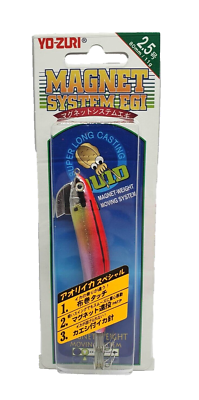 3 Leurres YO-ZURI Totanare Magnet – 80 Mm – 11 G – Coloris Assortis – Neufs