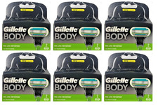 Gillette Body Razor Blade Refills Fits on Mac...